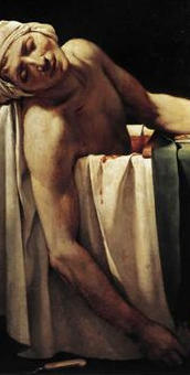 La morte di Marat, David